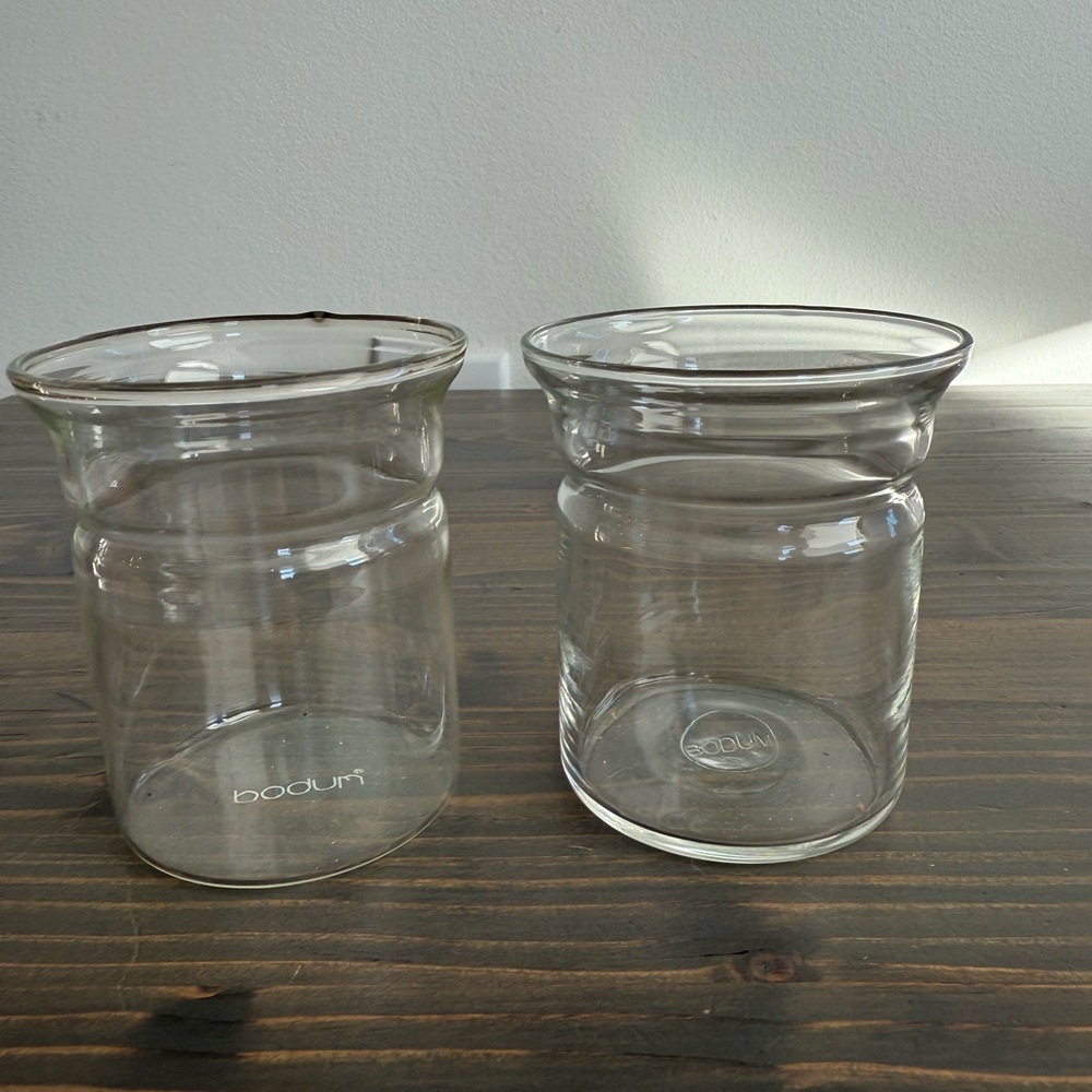 2 vintage BODUM mugs